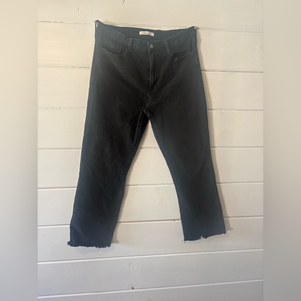 Men's Black Straight Jeans